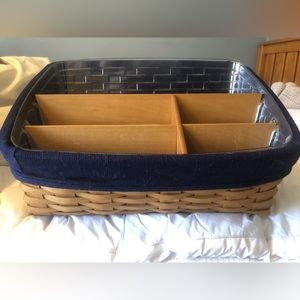 Longaberger Large Desktop Basket in Great Condition #12225